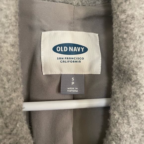 NWOT Pea Coat Old Navy Grey Gray - Picture 7 of 7